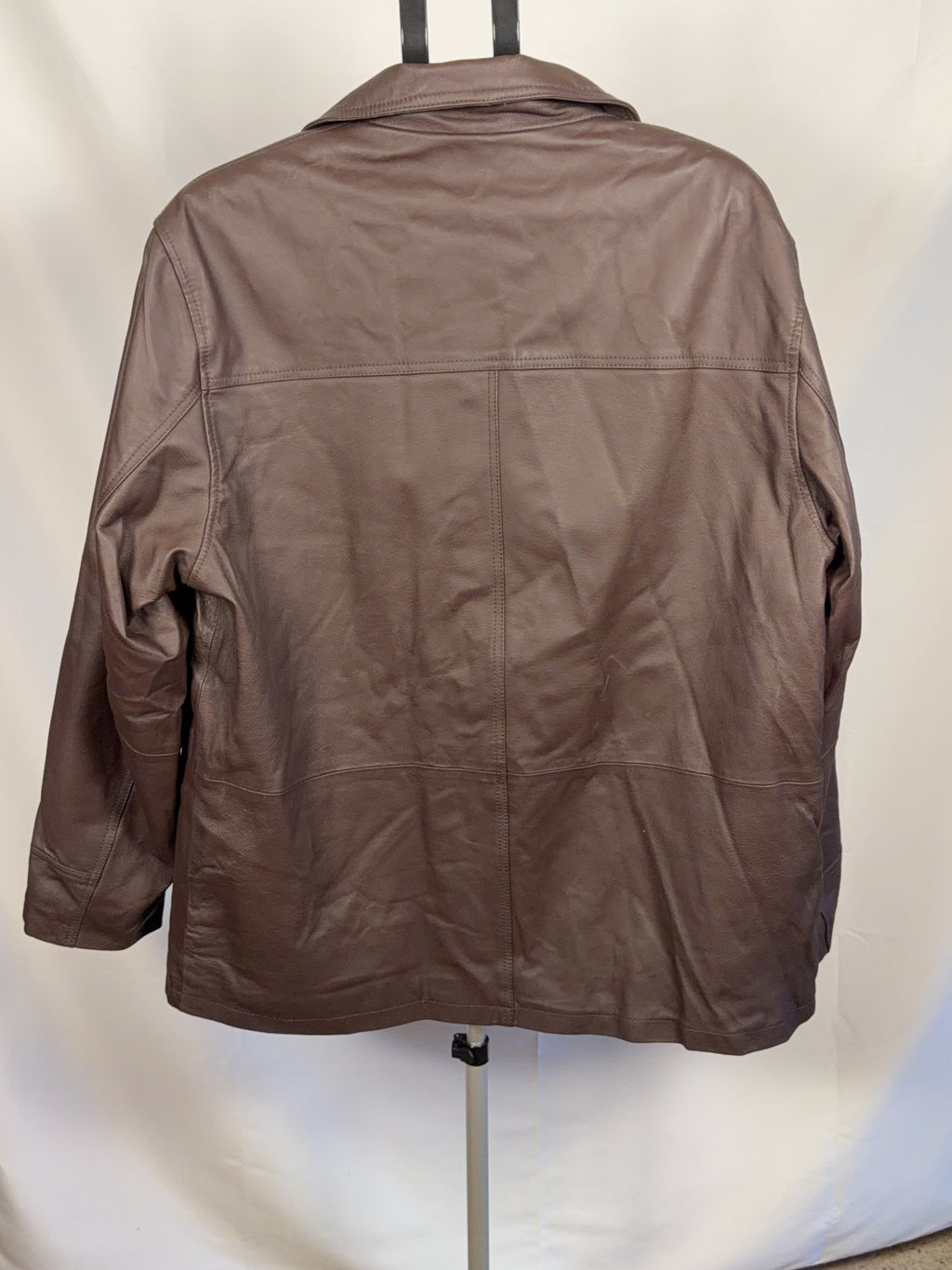 Vintage Hutson Harbour Brown Leather Jacket XL