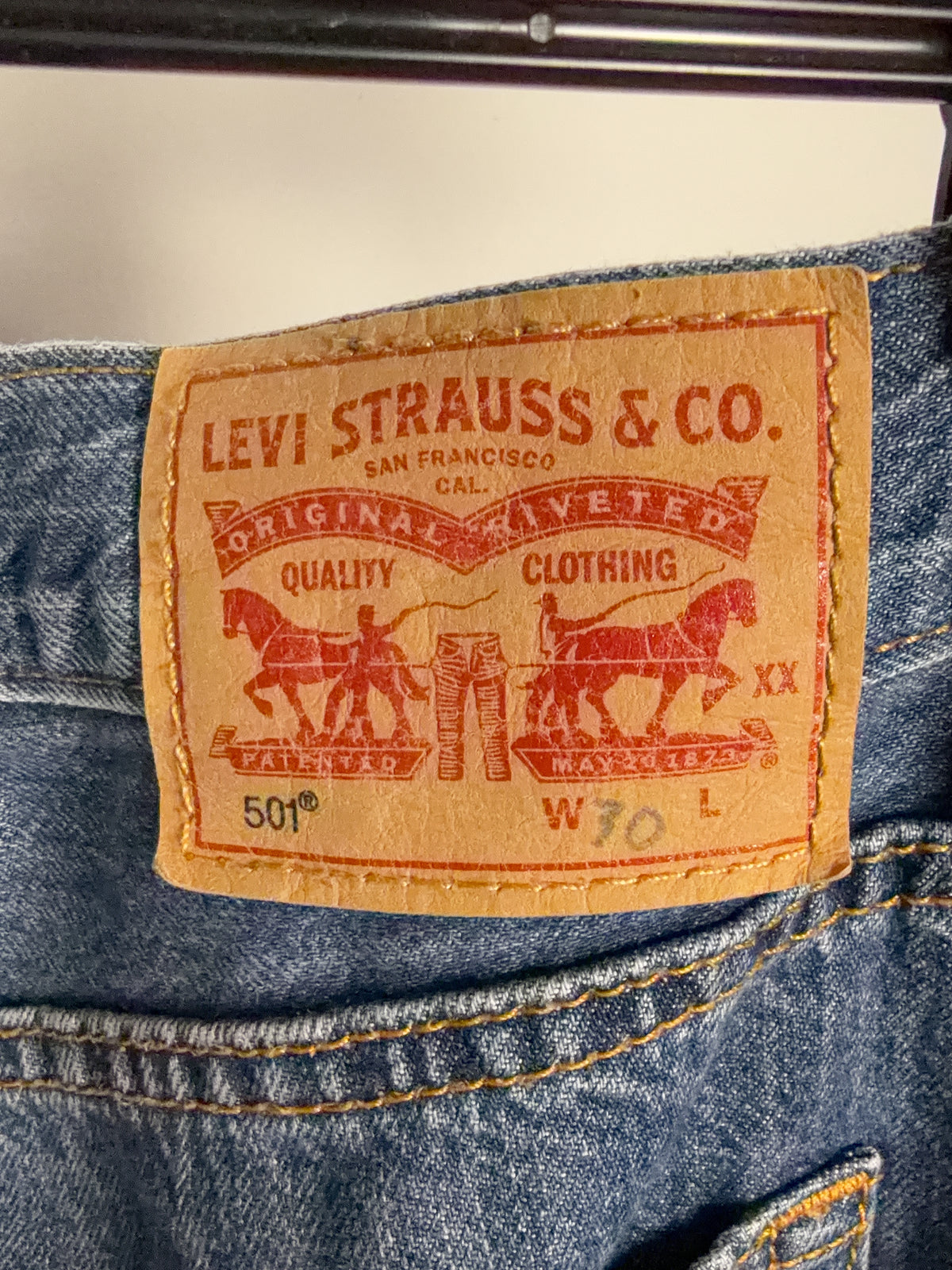 Levi Strauss & Co. Blue Bottom W 30 L 32