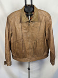 vintage Spencer Brown Leather Jacket 44