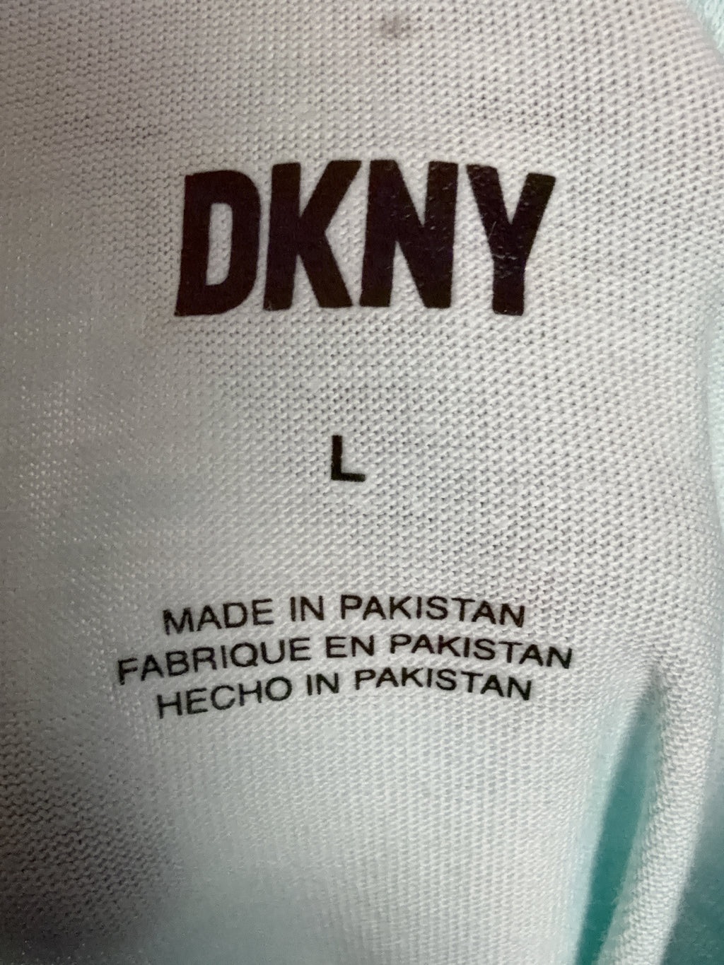 Dkny Blue Top L