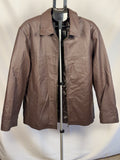 Vintage Hutson Harbour Brown Leather Jacket XL
