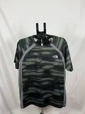 green and grey print performance t-shirt The North Face (XL)