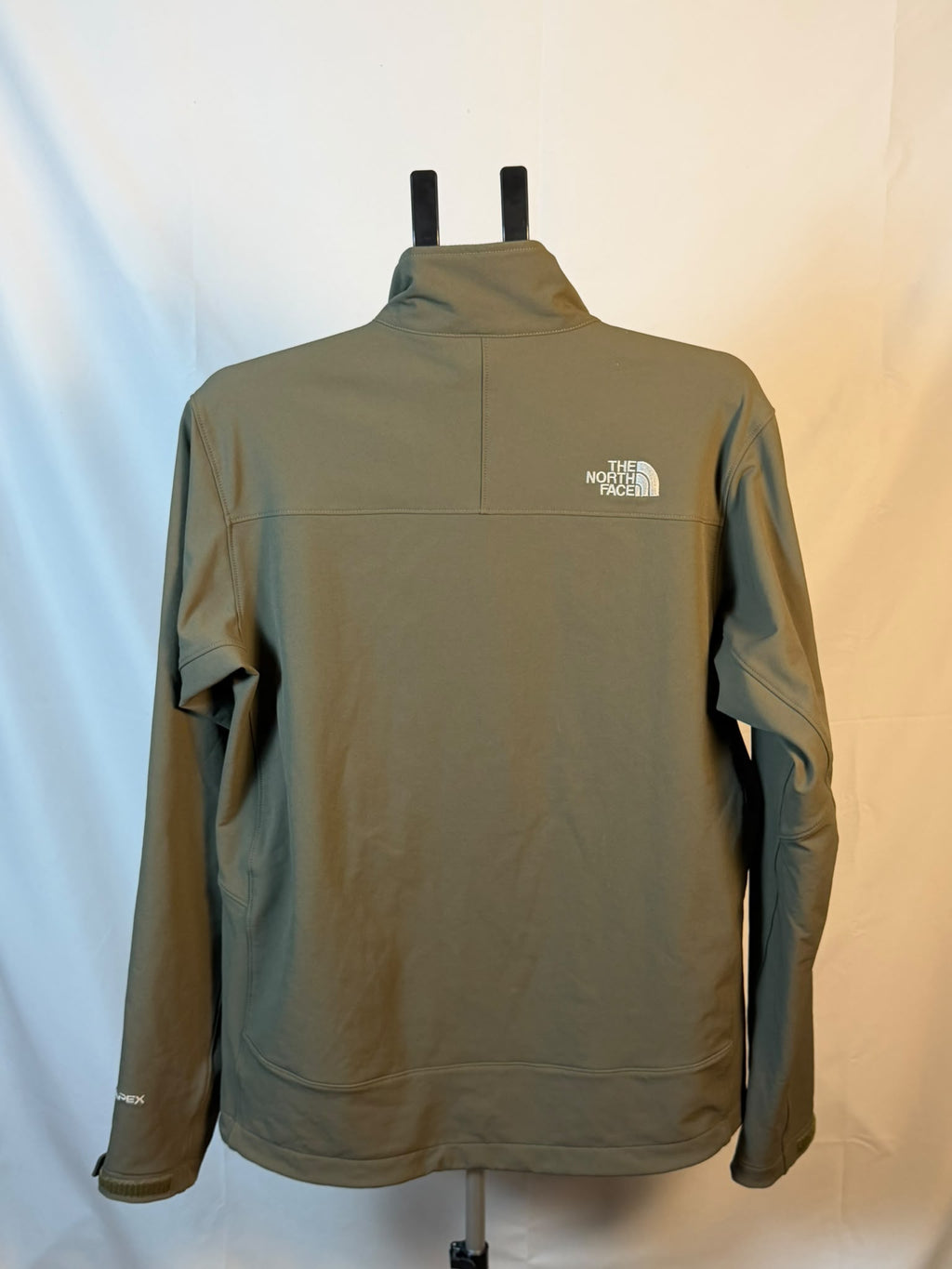 The North Face softshell olive green Jacket (M)