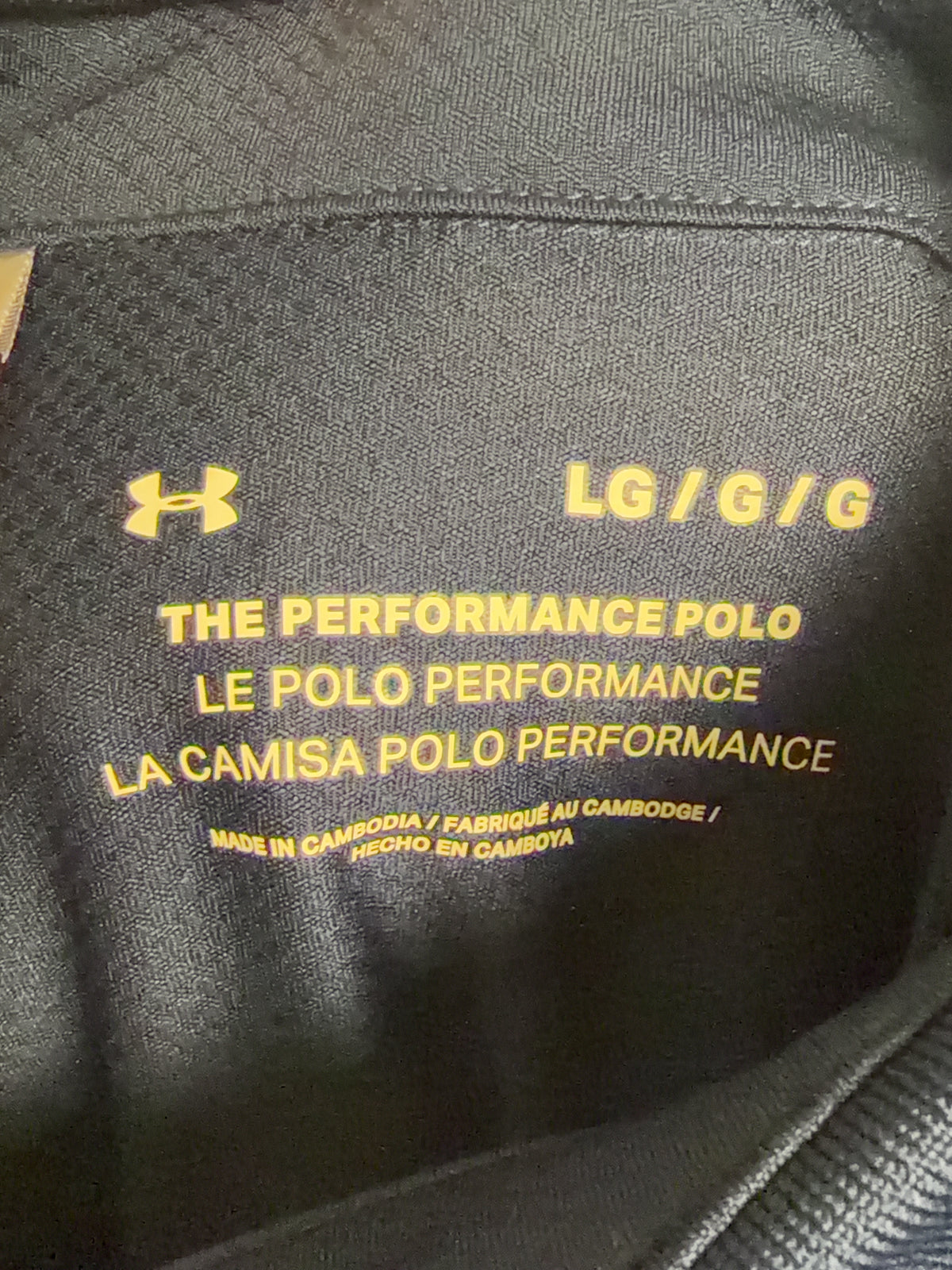 Under Armour Navy Top L
