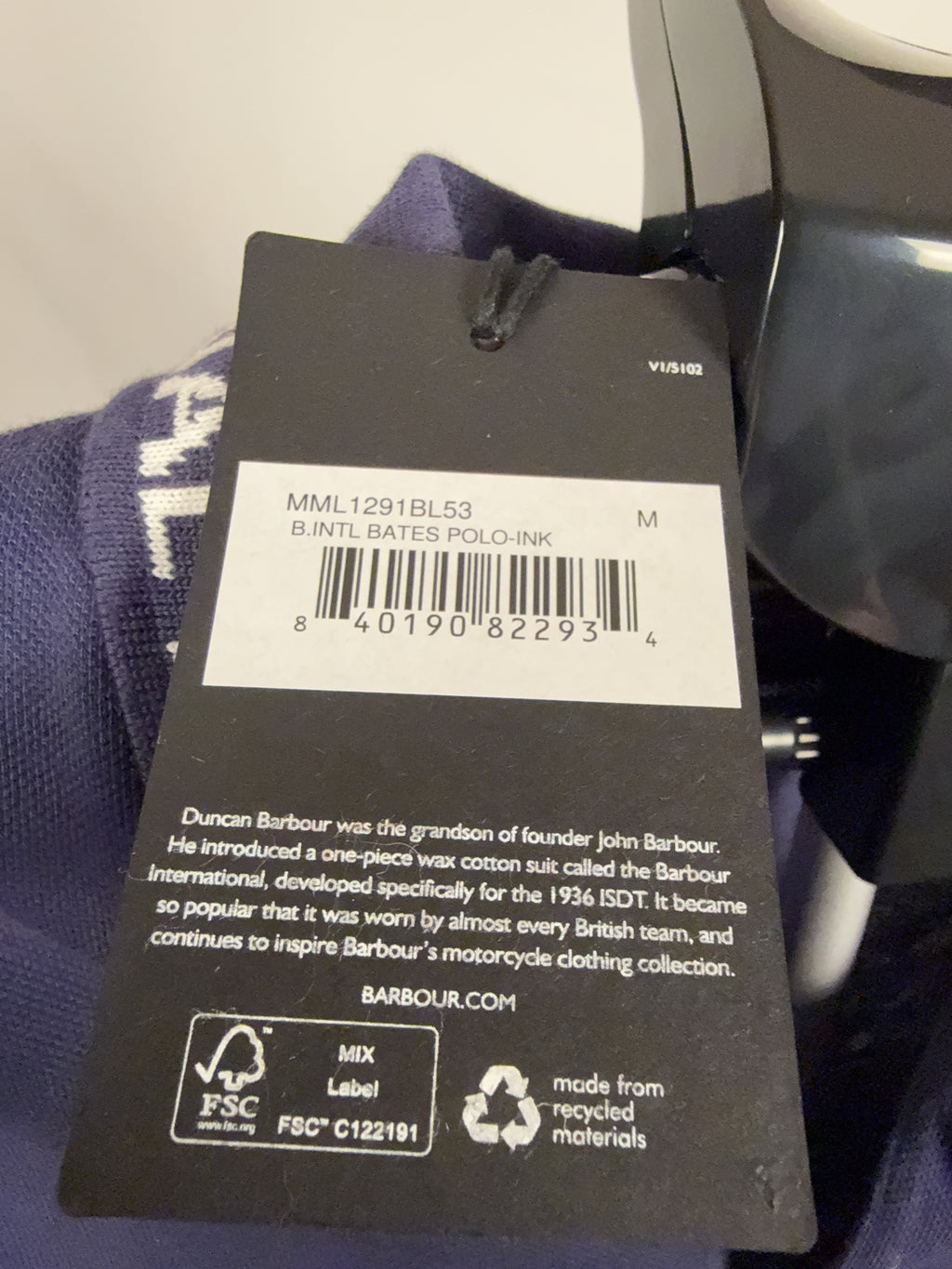 Barbour International Polo Shirt