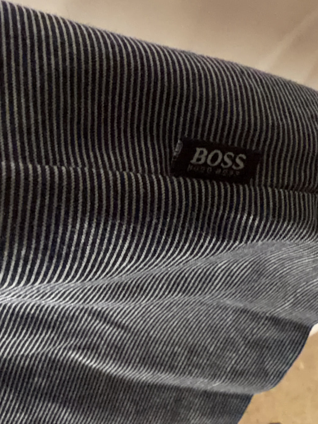 Hugo Boss Blue Top XXL